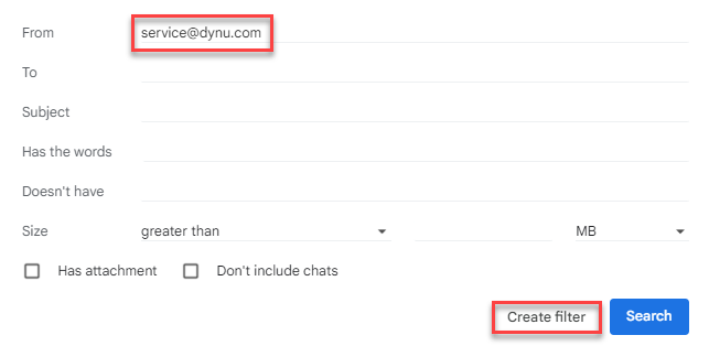 How to whitelist an email address in Gmail